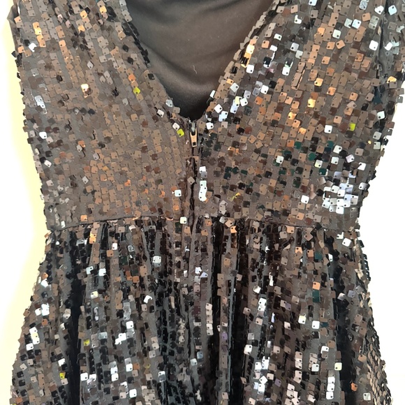 Arden B black sequin mini dress size 6 - Picture 5 of 6